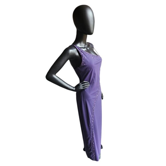 Lavender Stretch Jersey Asymmetrical - Niki Livas - Picture 3 of 11